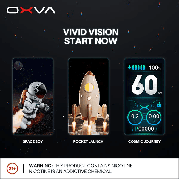 OXVA VPRIME 至尊雙模式電子煙大/小煙主機空倉煙彈官網:圖片 4
