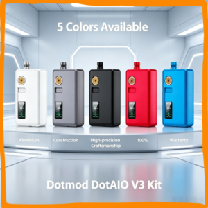 佩特里DotMod DotAIO V3 Kit 電子煙主機｜高規格可替換式電子菸主機，台灣熱賣款